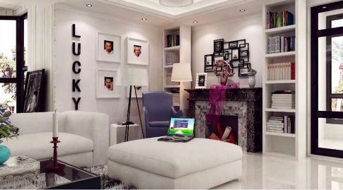 ！全包圆为艺人定制独特家装案例！CQ9传奇电子现代简约风YYDS