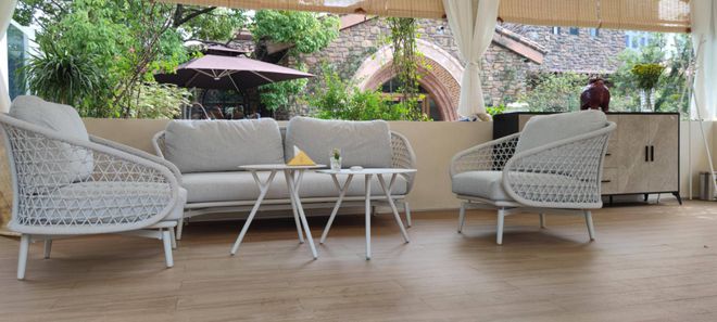 么需要搭配好休闲户外家具CQ9电子庭院露台为什(图3)