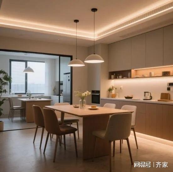 家的现代简约餐厅温馨到犯规！CQ9电子中国网站哇塞 这(图2)